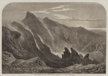 Il cratere del Monte Etna